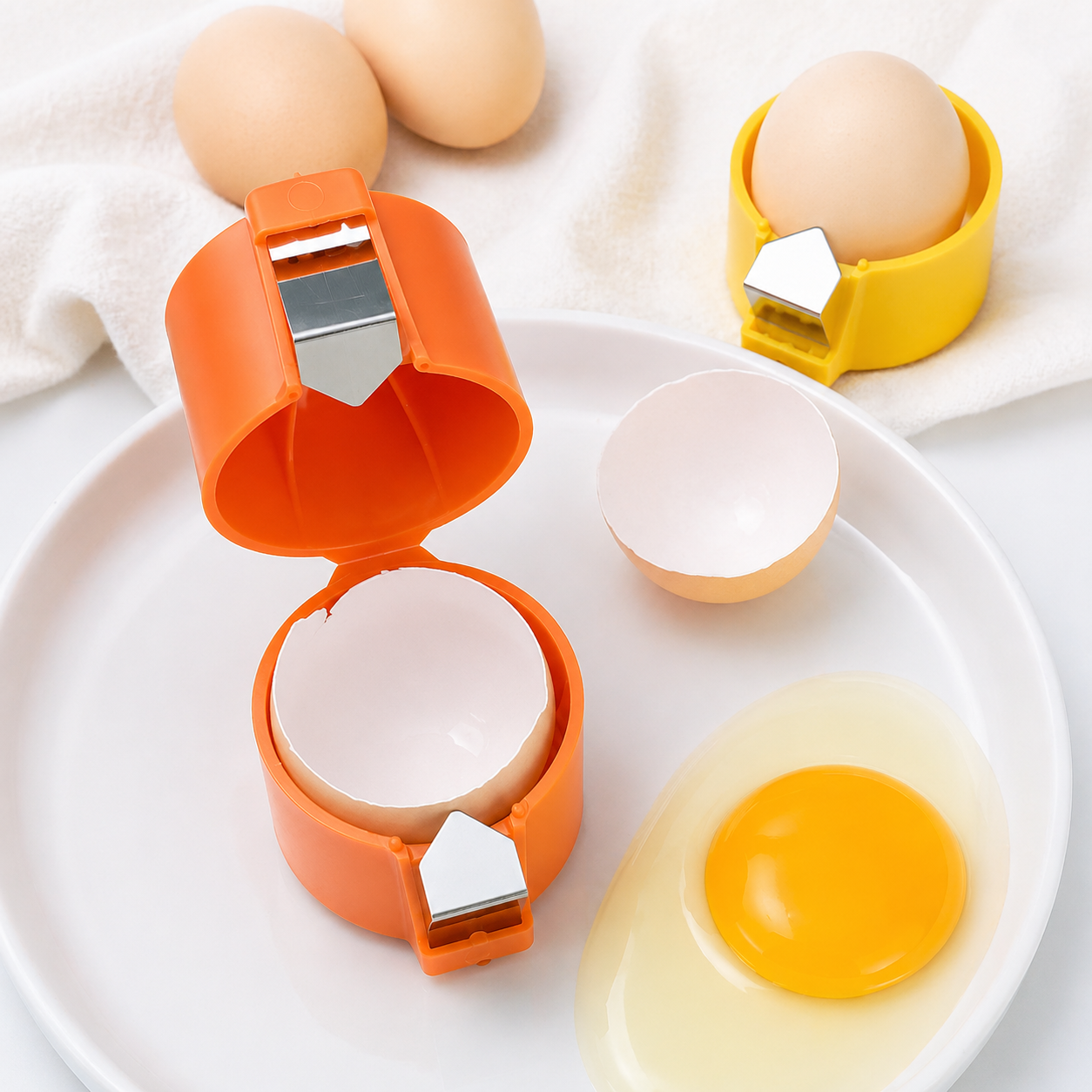 Portable Eggshell Opener